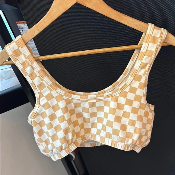ARQ Checkered Full Coverage Bra - Picture 3 of 17